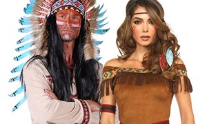 Indianen kleding voor dames en heren en accessoires